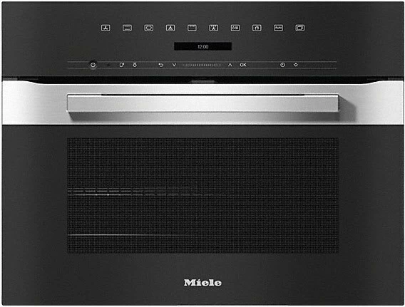 Furrë e integrueshme Miele H 7244 BP 49L me katalizë, Wi‑Fi dhe grill, inox