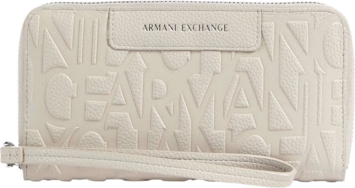 Kuletë e madhe për femra Armani Exchange XW001606 AF15774, bezhë e çelët