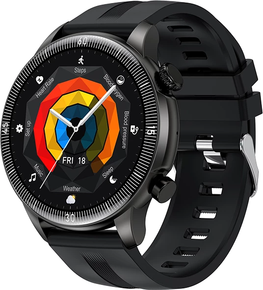 Smartwatch HOCO Y31 1.46\" Bluetooth 5.3 me thirrje, IP67, 64MB, 250mAh, e zezë