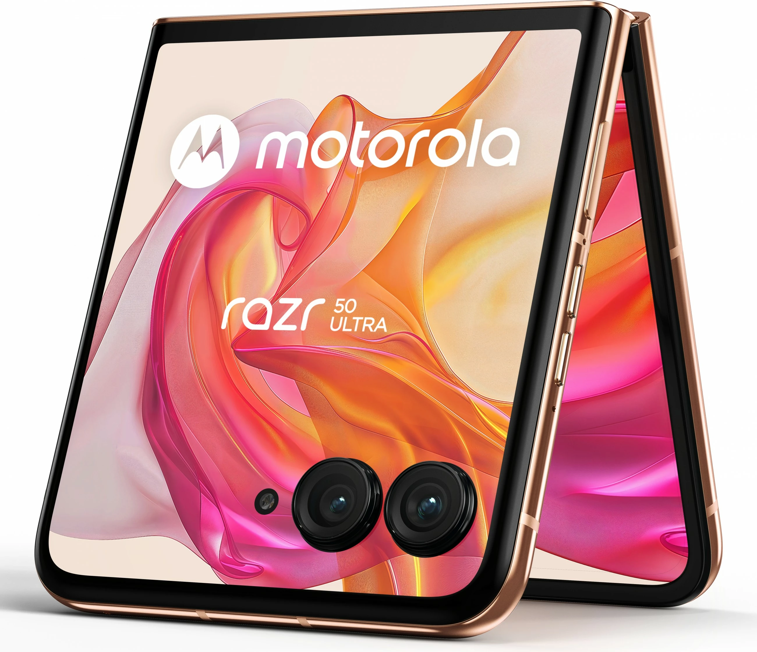 Celular Motorola razr 50 ultra, 12 GB, 512 GB, Peach