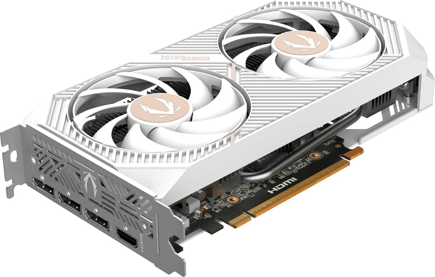 Kartë grafike ZOTAC GAMING GeForce RTX 5050 Twin Edge OC, 8 GB GDDR6, e bardhë