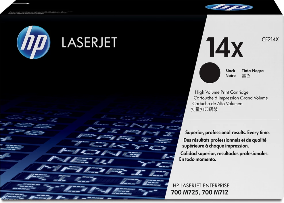 Toner HP CF214X 14X rendiment i lartë 17500 faqe XL, e zezë