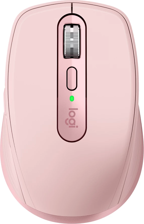 Maus Logitech MX Anywhere 3S, Bluetooth/RF, 200-8000 DPI, 6 butona, Rose