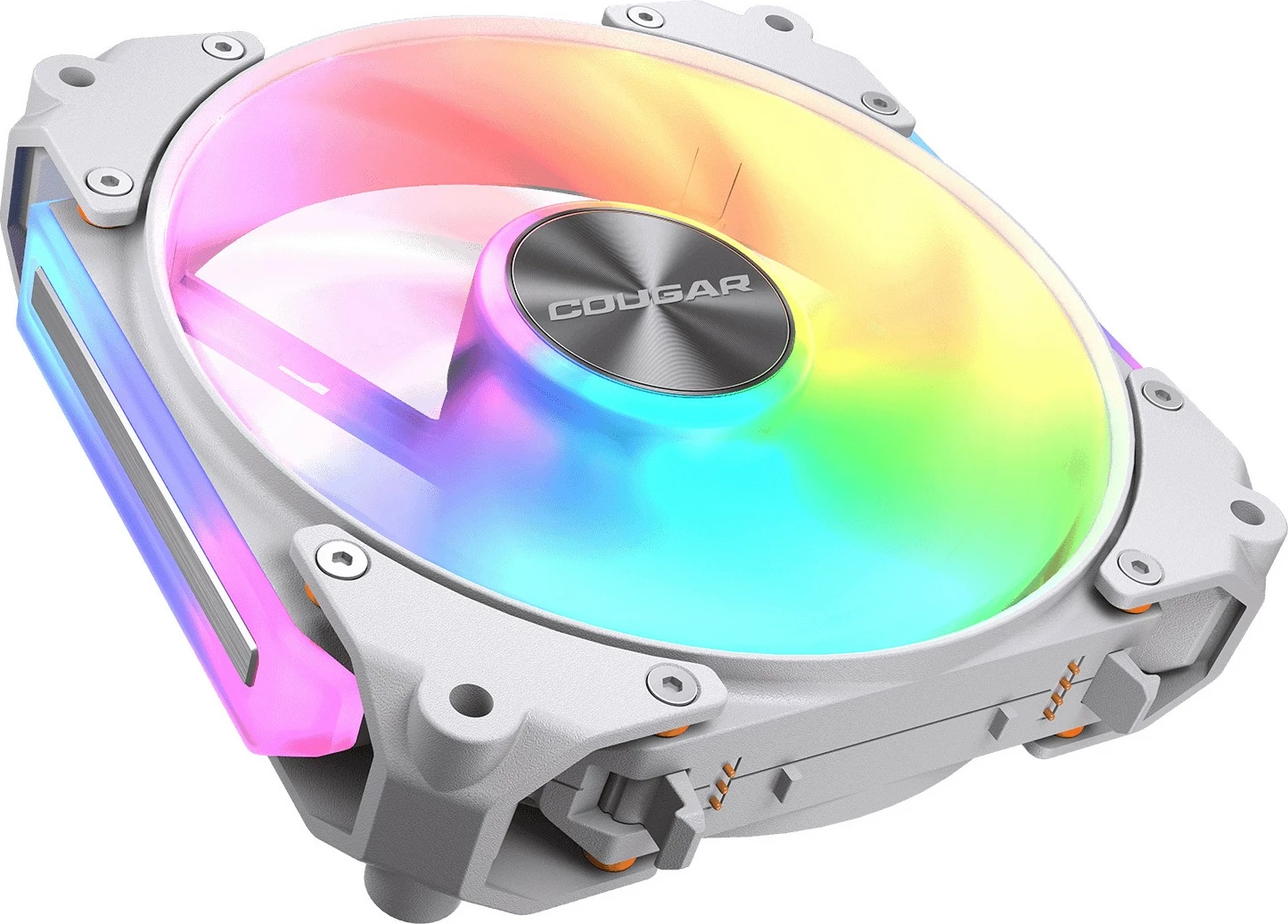 Ventilator kase Cougar Apolar 120 ARGB, 120mm, reverse blade, bardhë