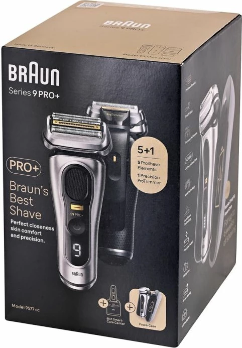 Rroje elektrike Braun Series 9 Pro 9577CC, argjendtë