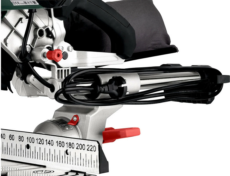 Sharrë këndore rrëshqitëse Metabo KGS254M, 1450W, teh 254mm, double bevel, gjelbër/argjend