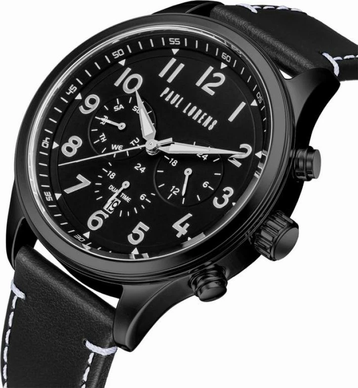 Orë dore për meshkuj Paul Lorens, e zezë