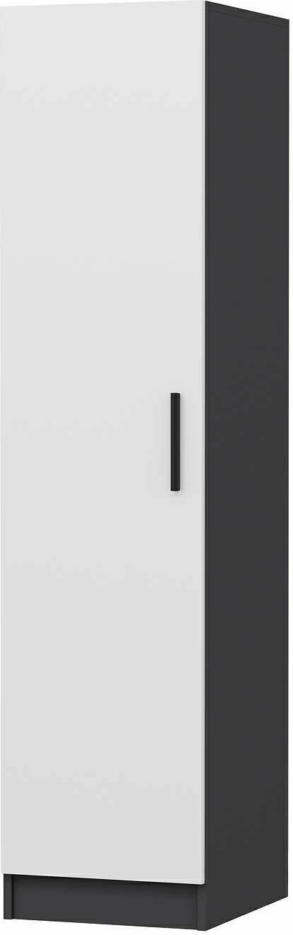 Dollap Skye Decor, Minar Kale - 8763, i bardhë dhe antracit, 45x52x210cm