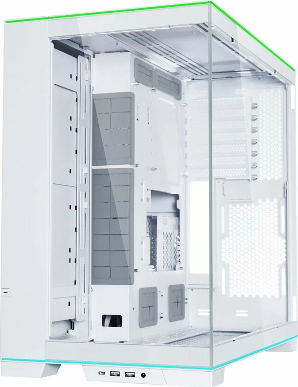 Kasë Lian Li O11 Dynamic EVO RGB O11DERGBW Midi Tower ATX/e-ATX, e bardhë