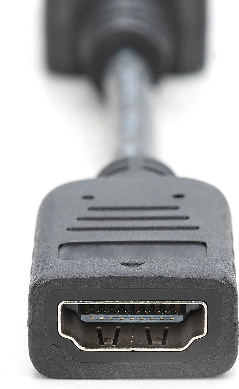 Adapter DisplayPort në HDMI Digitus 0.15m, i zi