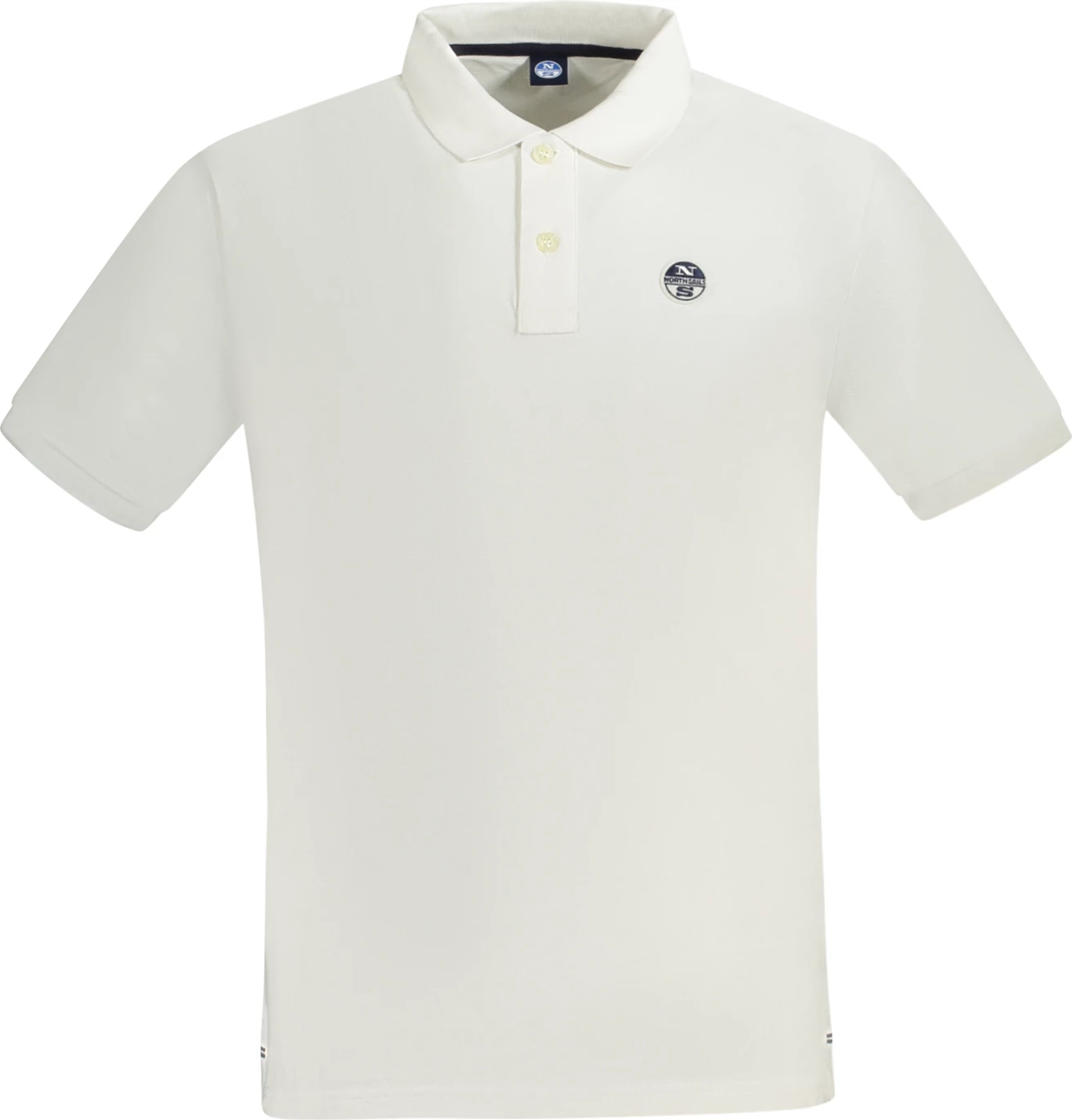 Polo për meshkuj NORTH SAILS, të bardhë