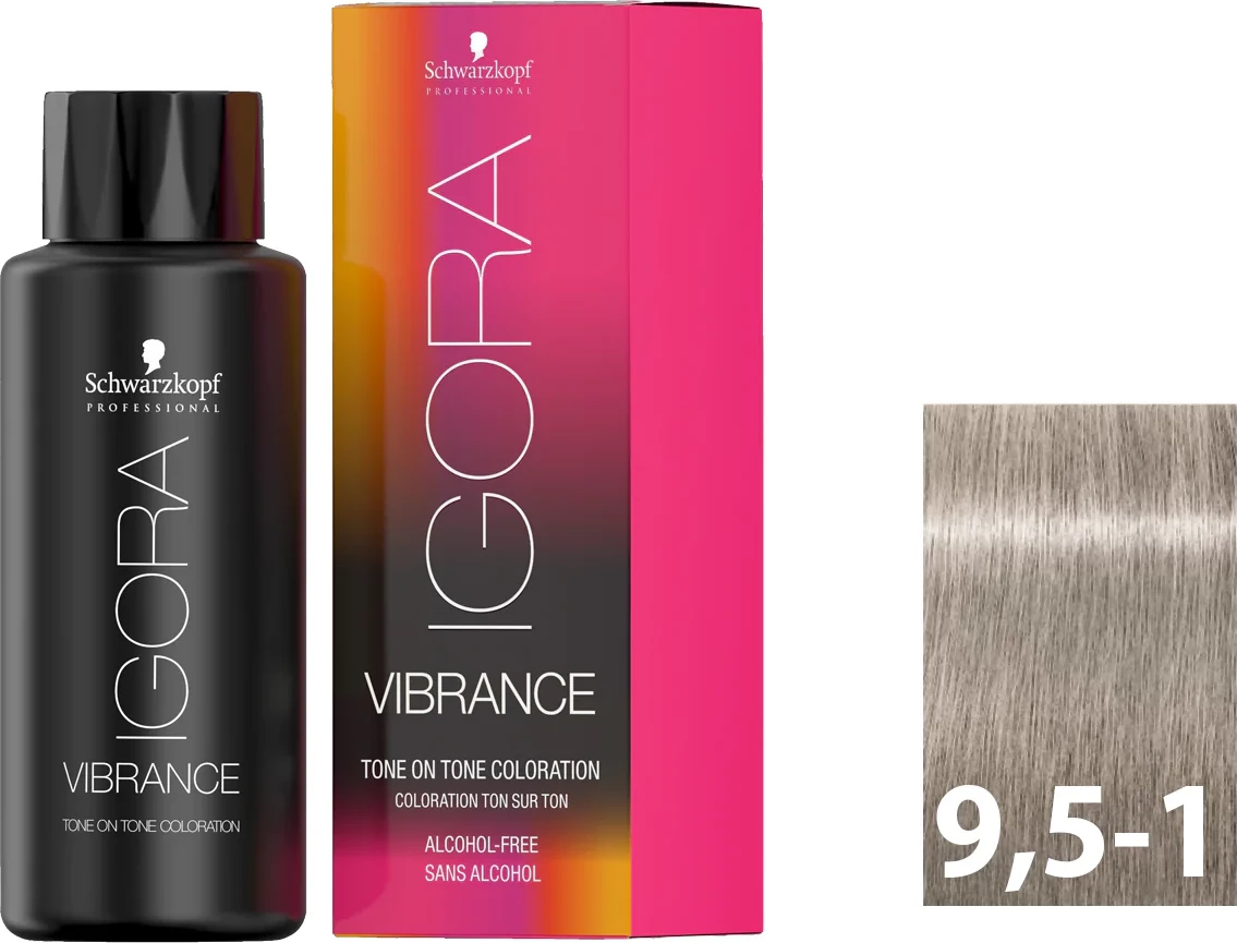 Ngjyrë per flokë Semi Permanente IG Vibrance 9.5-1 Pastel Pearl, 60 ml