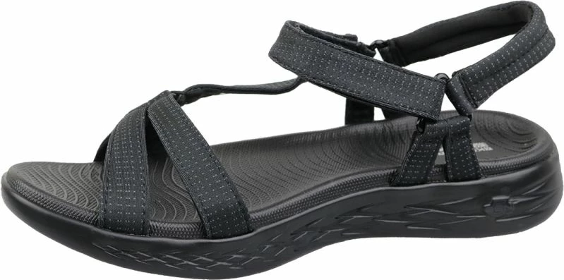 Sandale për femra Skechers, të zeza [Madhësia: 36]