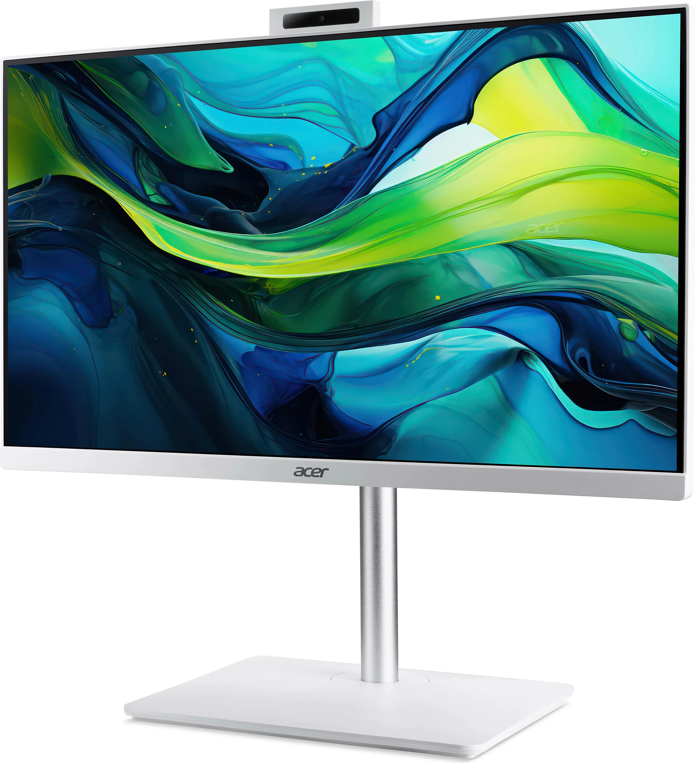 Kompjuter All-in-One Acer Aspire C24-A, 23.8", Core 5 120U, 16GB RAM, 512GB SSD, Windows 11 Home, i bardhë/silver