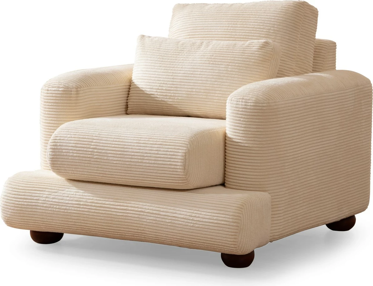 Karrige një vendëshe Atelier del Sofa, River, bezhë