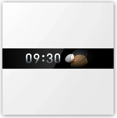 Switch smart Aqara Display Switch V1 EU WS-K02D, ekran 2.08\", Zigbee/Matter, 4 butona, i bardhë, 1 copë