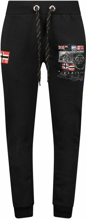 Pantallona Geographical Norway për meshkuj, të zeza