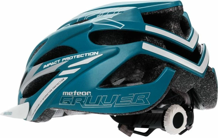 Helmetë për biçikletë Meteor Gruver, blu