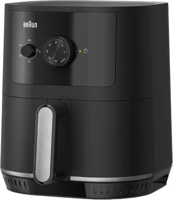 Fritezë me ajër Braun, 1500W, 4.3 L, e zezë