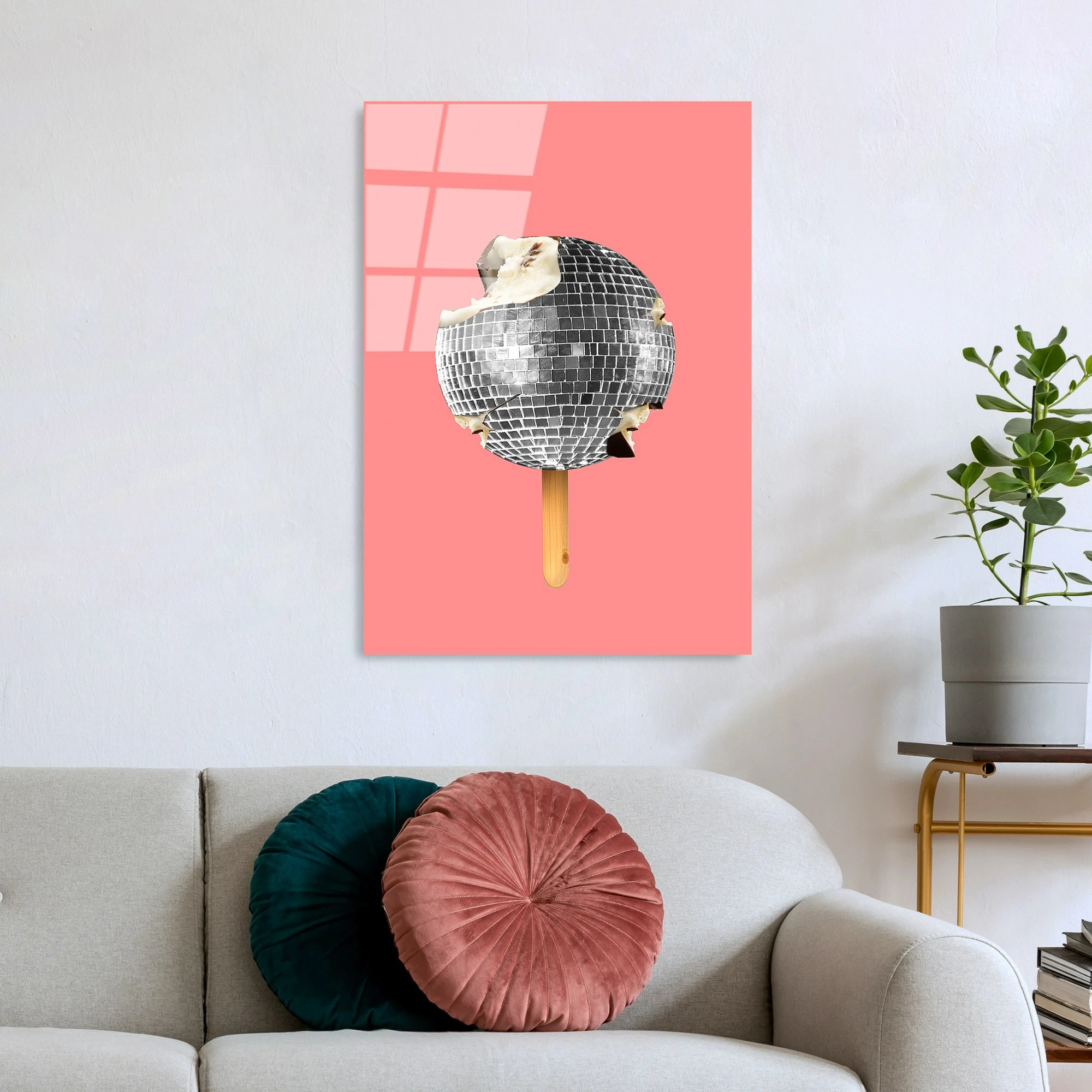 Pikturë dekorative prej xhami të temperuar, Wallity UV-873, 45x65cm