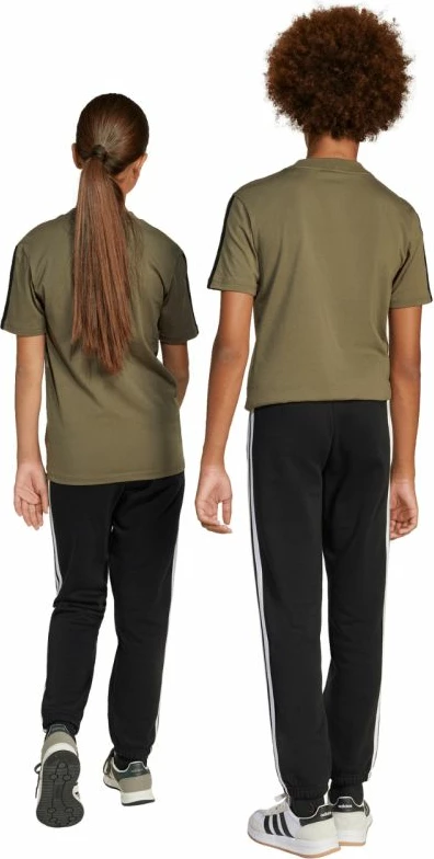 Pantallona sportive fëmijë adidas Essentials JJ3540, të zeza [Madhësia: 140 cm]