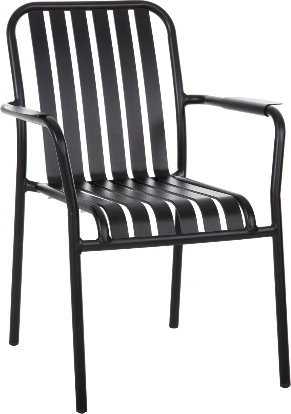 Karrige alumini RACHEL, e zezë, FH6088.01, 63x58x85H cm