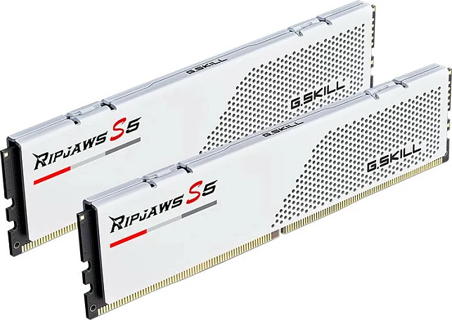RAM Memorje G.Skill Ripjaws S5 KIT 48GB (2x24GB) DDR5 5200 CL36, e bardhë