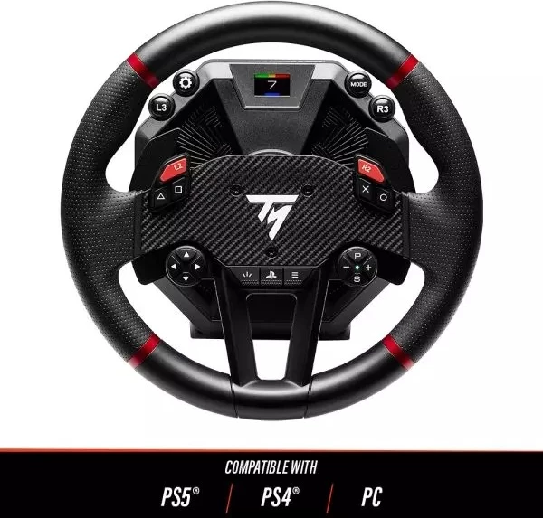 Timon garash Thrustmaster T598-P Direct Drive 5 Nm, 30 cm, me pedale 2, për PC/PS4/PS5, EU Type-C, i zi