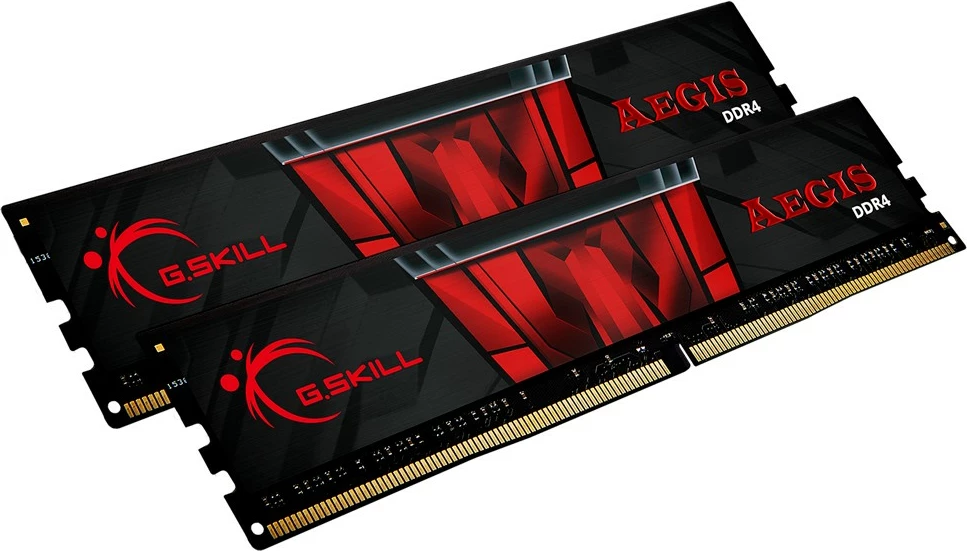 RAM Memorje G.Skill Aegis F4-3200C16D-16GIS, 16 GB, 2 x 8 GB, DDR4, 3200 MHz, 288-pin DIMM