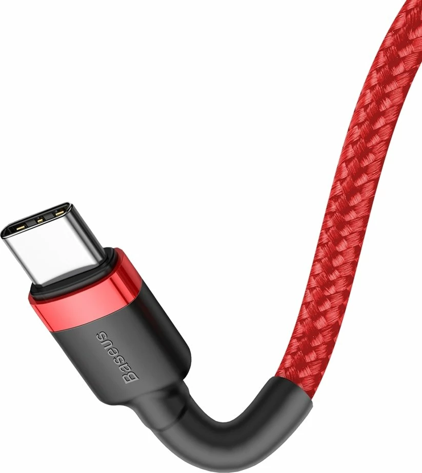 Kabllo USB-C në USB-C Baseus CATKLF-G09, 1m, 60W, e kuqe