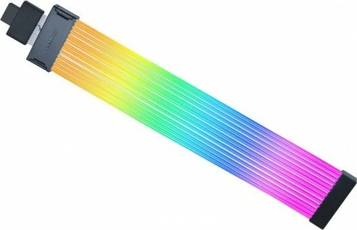 Kabllo ndriçimi RGB për GPU Lian Li Strimer Wireless 12V-2x6 Wide 340mm 174 LED 2.4GHz e bardhë