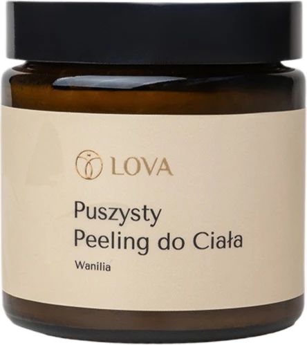 Skrab për trup LOVA Fluffy Vanilla për femra 120ml