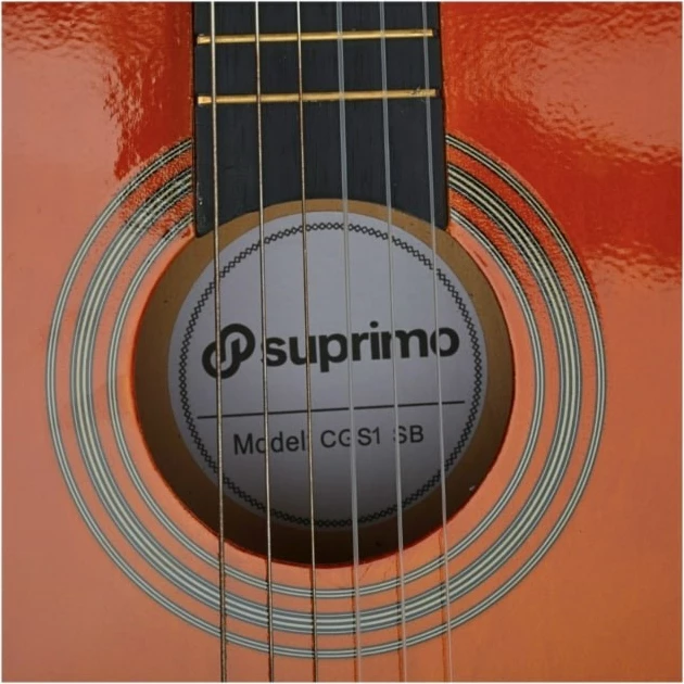 Kitarë klasike SUPRIMO CGS1 SB 4/4, sunburst