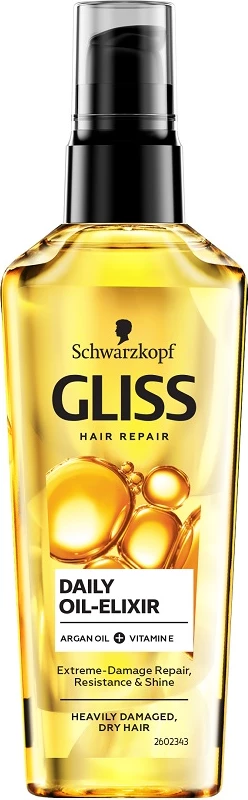 Eliksir për flokë për femra Gliss Daily Oil-Elixir, 75ml