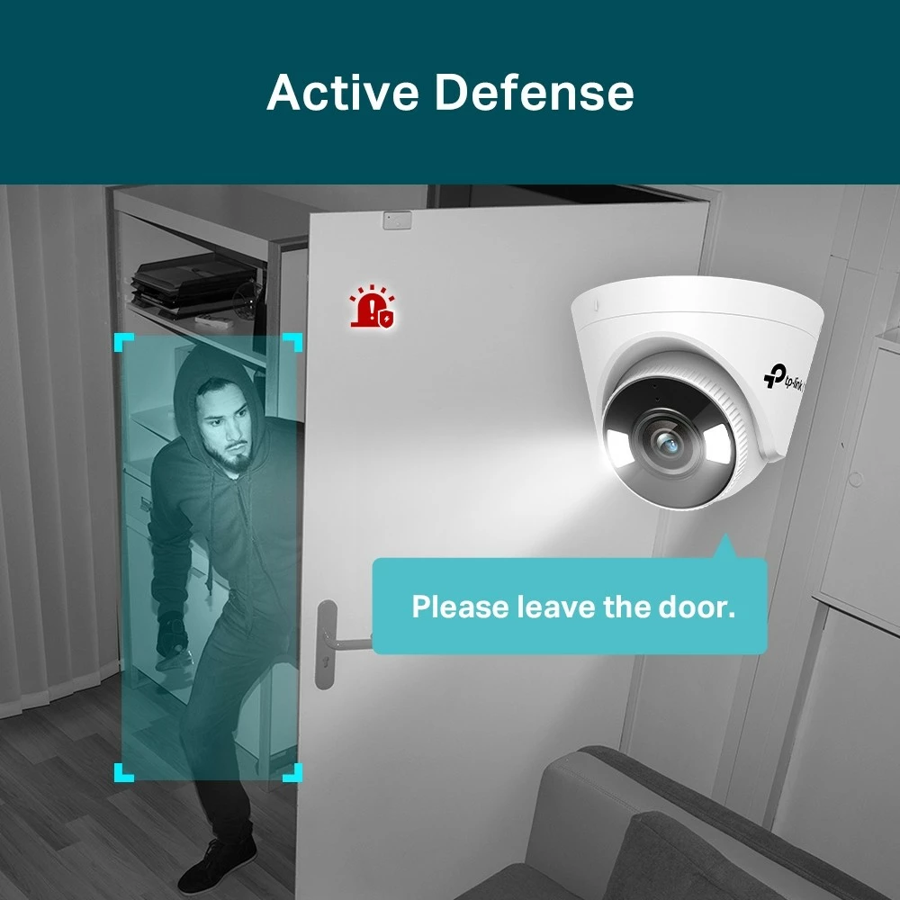 Kamerë rrjeti TP-Link VIGI 5MP, Turret, IP, me ngjyra, e bardhë