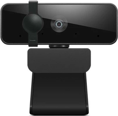 Webcam Lenovo Essential FHD 4XC1B34802, Full HD 1080p, me mikrofon, e zezë