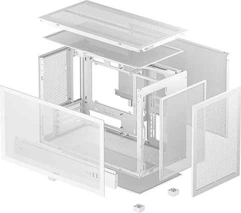 Kasë DEEPCOOL CH260 Micro Tower, e bardhë