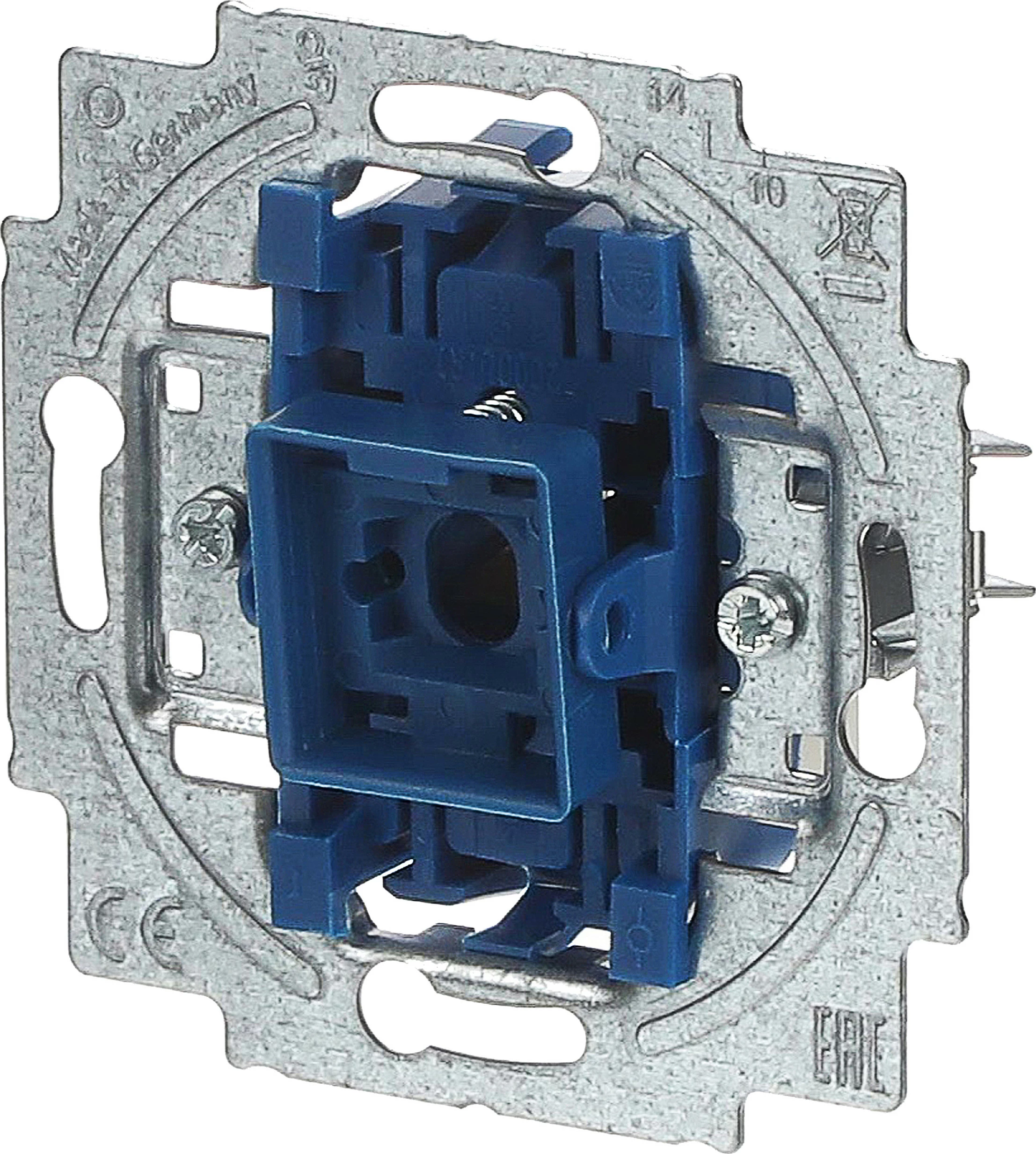 Mekanizëm ndërprerësi Busch-Jaeger 2CKA001413A0475, IP20, blu