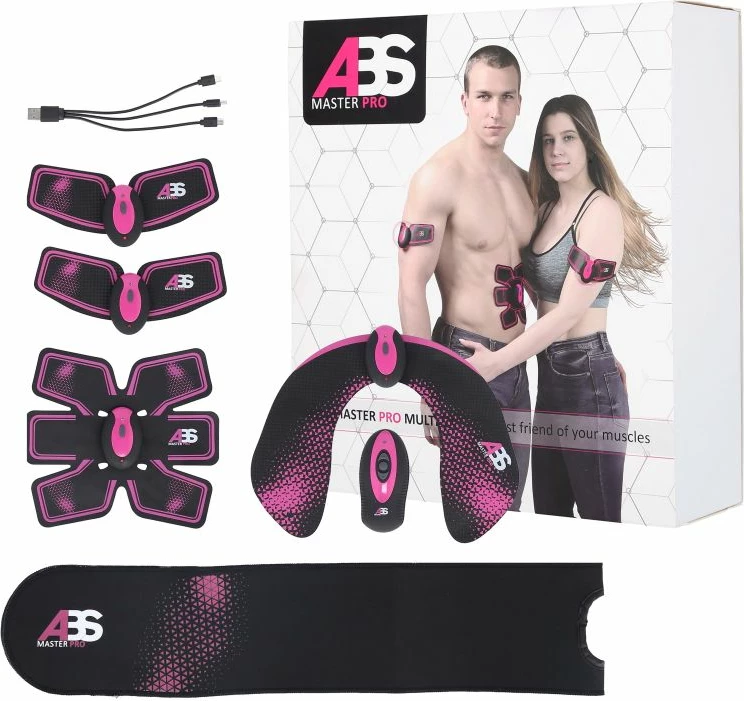 Masazhator elektrostimulues muskujsh HMS ABS Master Pro Multi Set
