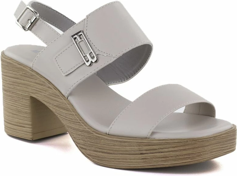 Sandale me take për femra M. Daszyński MR23126-9, gri hiri