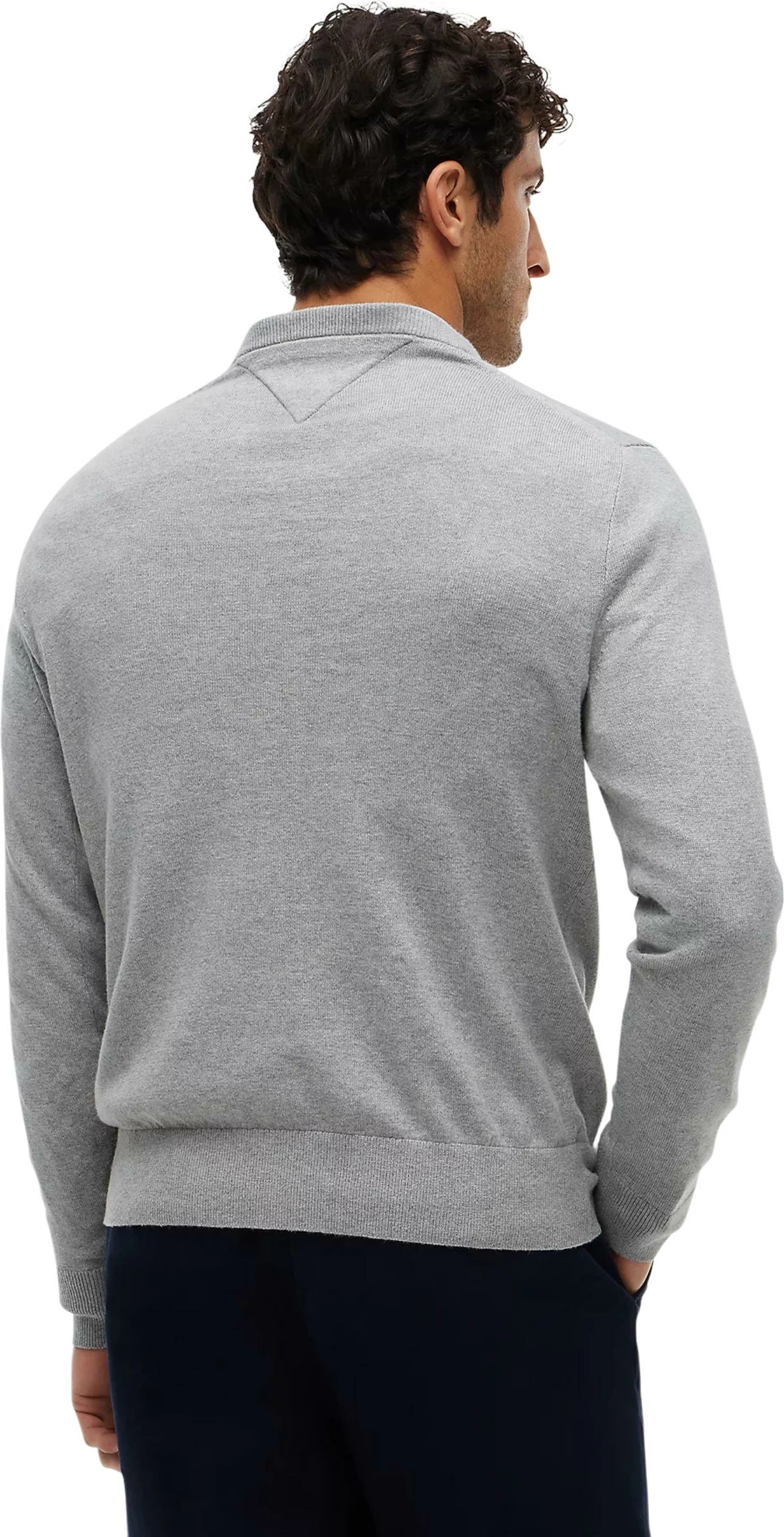Xhemper për meshkuj Tommy Hilfiger MW0MW28046, gri e çelët [Madhësia: XXL]