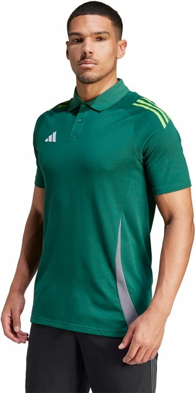 Maicë polo për meshkuj adidas Tiro 24, e gjelbër