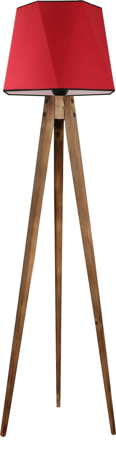 Lambader tripod, trup druri, abazhur i kuq, Opviq