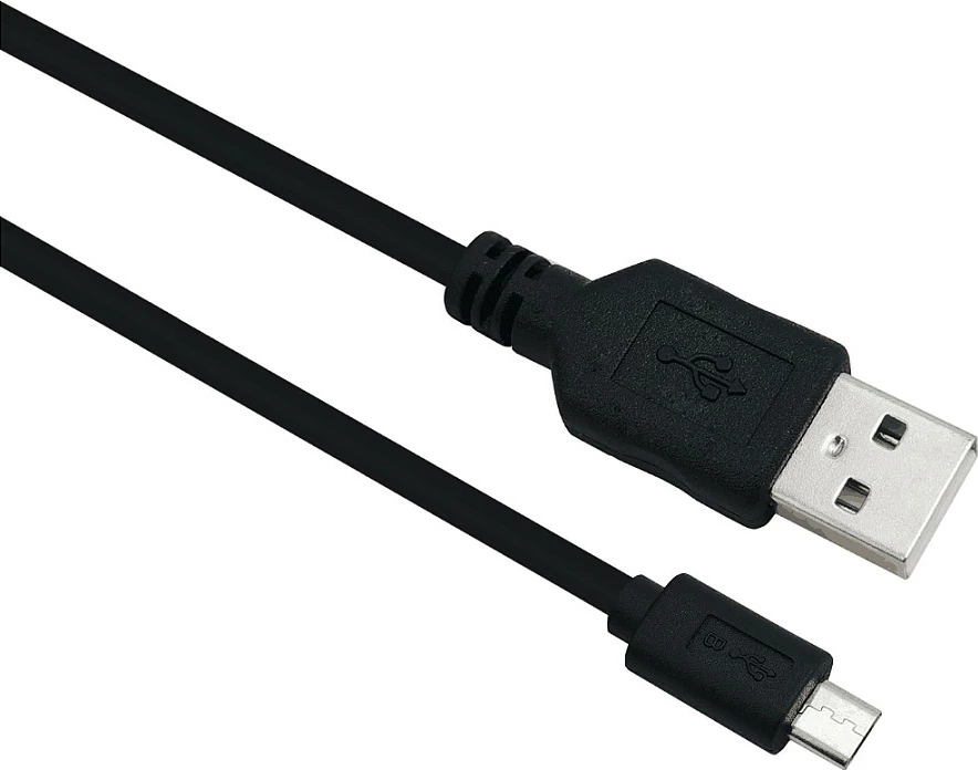 Kabllo USB Helos 288318, USB-A në Micro-USB, 2 m, USB 2.0, e zezë