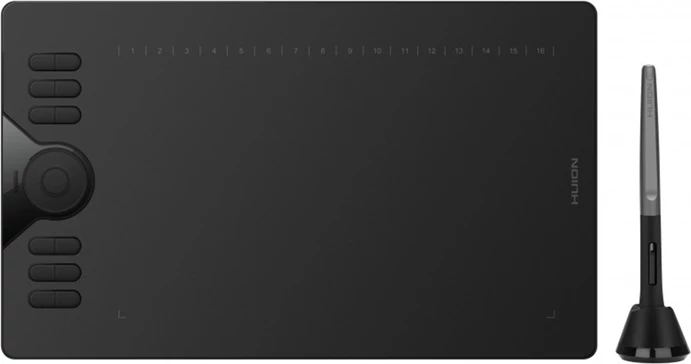 Tablet grafik Huion HS610, 254 x 158.8 mm, 8192 nivele presioni, i zi