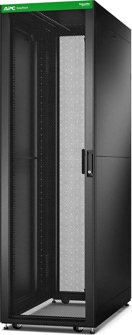 Kabinet rrjeti APC Easy Rack ER6212, 42U 19", 600x1100mm, me rrota, i zi