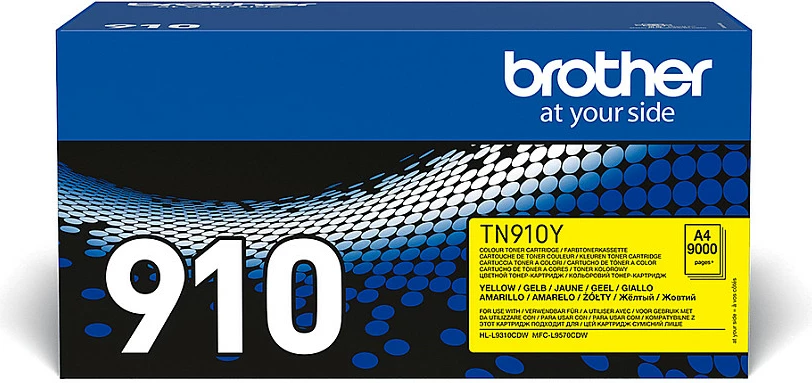 Toner Brother TN-910Y, 9000 faqe, e verdhë