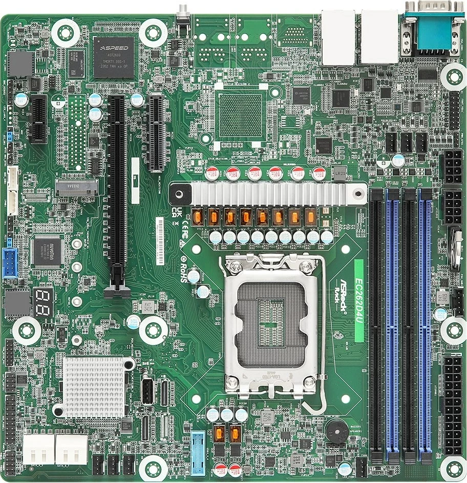 Pllakë amë Asrock EC262D4U, Intel C262, LGA 1700, micro ATX