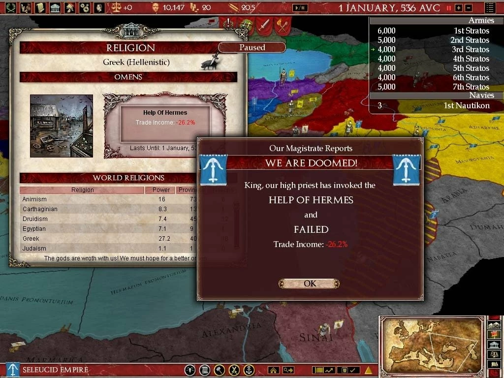Europa Universalis: Rome Gold Edition EN Global