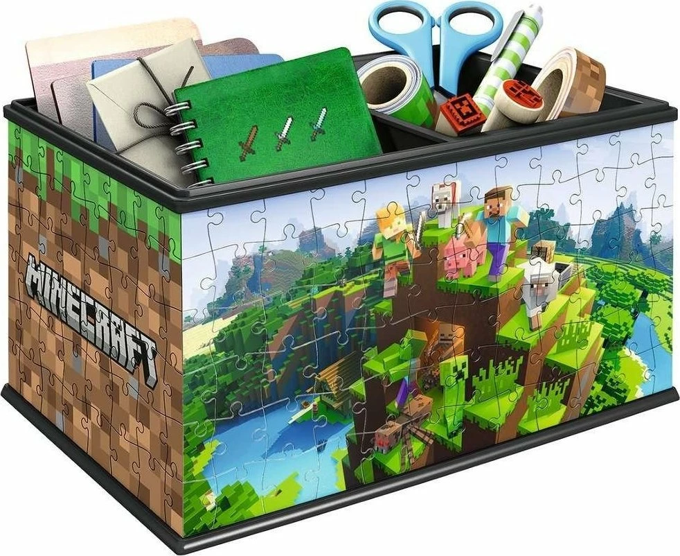 Puzëll 3D Ravensburger Minecraft Jewelry Box 216 pjesë